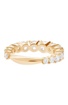 Женские кольцо MERCURY бесцветного цвета, арт. MR12881/RG/15RD | Фото 2 (Материал сплава: Розовое золото; Драгоценные камни: Бриллианты)