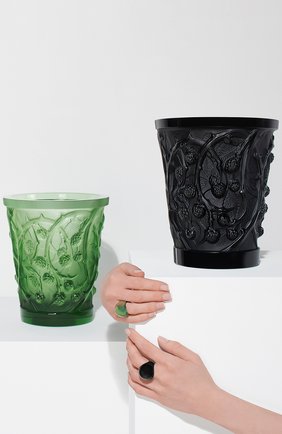 Ваза mures LALIQUE черного цвета по цене 435000 руб., арт. 10746100 | Фото 2 Ваза mures LALIQUE черного цвета, арт. 10746100 | Фото 2