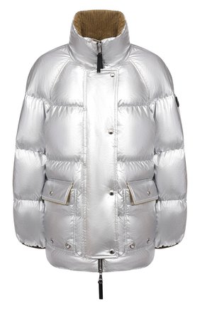 Женский пуховик paquita 2 moncler 1952 MONCLER GENIUS серебряного цвета по цене 152400 руб., арт. G2-094-1A000-11-M1227 | Фото 1 Женский пуховик paquita 2 moncler 1952 MONCLER GENIUS серебряного цвета, арт. G2-094-1A000-11-M1227 | Фото 1 (Рукава: Длинные; Материал подклада: Синтетический материал; Длина (верхняя одежда): Короткие; Материал внешний: Хлопок; Материал утеплителя: Пух и перо; Стили: Спорт-шик; Кросс-КТ: Пуховик)