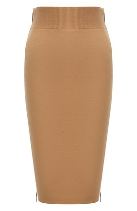 Женская юбка из кашемира и хлопка BURBERRY бежевого цвета по цене 90300 руб., арт. 8042217 | Фото 1 Женская юбка из кашемира и хлопка BURBERRY бежевого цвета, арт. 8042217 | Фото 1 (Материал внешний: Шерсть, Хлопок, Кашемир; Длина Ж (юбки, платья, шорты): До колена; Стили: Кэжуэл; Женское Кросс-КТ: Юбка-одежда)