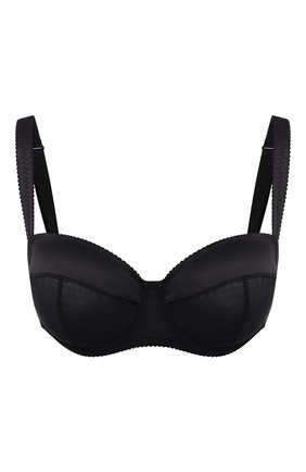 Женский бюстгальтер-балконет DOLCE & GABBANA черного цвета по цене 21600 руб., арт. 01B73T/FLUAG | Фото 1 Женский бюстгальтер-балконет DOLCE & GABBANA черного цвета, арт. 01B73T/FLUAG | Фото 1 (Материал внешний: Синтетический материал)