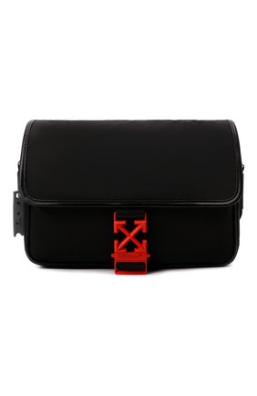 Мужская текстильная сумка arrow OFF-WHITE черного цвета по цене 82650 руб., арт. 0MNN030F21FAB001 | Фото 1 Мужская текстильная сумка arrow OFF-WHITE черного цвета, арт. 0MNN030F21FAB001 | Фото 1 (Материал: Текстиль; Ремень/цепочка: На ремешке; Размер: medium)