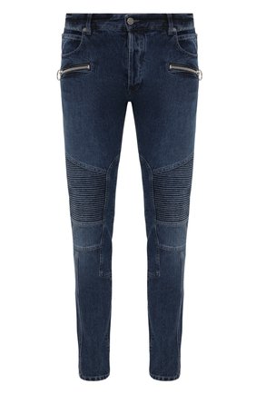 Мужские джинсы BALMAIN синего цвета по цене 97800 руб., арт. WH0MG045/163D | Фото 1 Мужские джинсы BALMAIN синего цвета, арт. WH0MG045/163D | Фото 1 (Материал внешний: Хлопок; Длина (брюки, джинсы): Стандартные; Кросс-КТ: Деним; Детали: Потертости; Стили: Гранж; Силуэт М (брюки): Узкие)