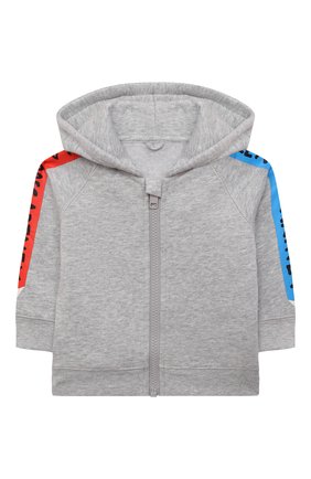Детский комплект из толстовки и брюк STELLA MCCARTNEY серого цвета по цене 8805 руб., арт. 603565/SRJ56 | Фото 2 Детский комплект из толстовки и брюк STELLA MCCARTNEY серого цвета, арт. 603565/SRJ56 | Фото 2 (Рукава: Длинные; Материал внешний: Хлопок)