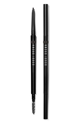Карандаш для бровей micro brow pencil, soft black BOBBI BROWN бесцветного цвета, арт. ENJN-11 | Фото 1