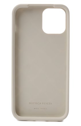 Чехол для iphone 12/12 pro BOTTEGA VENETA белого цвета по цене 10450 руб., арт. 660313/V0EY0 | Фото 2 Чехол для iphone 12/12 pro BOTTEGA VENETA белого цвета, арт. 660313/V0EY0 | Фото 2