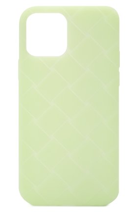 Чехол для iphone 12/12 pro BOTTEGA VENETA светло-зеленого цвета, арт. 660313/V0EY0 | Фото 1 (Материал: Пластик)