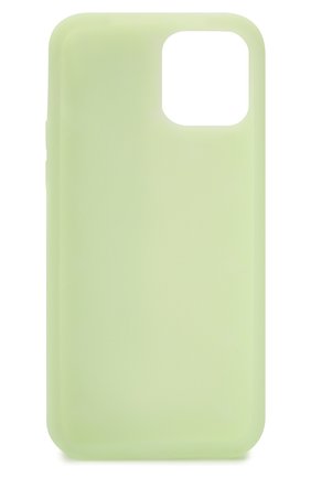 Чехол для iphone 12/12 pro BOTTEGA VENETA светло-зеленого цвета, арт. 660313/V0EY0 | Фото 2 (Материал: Пластик)