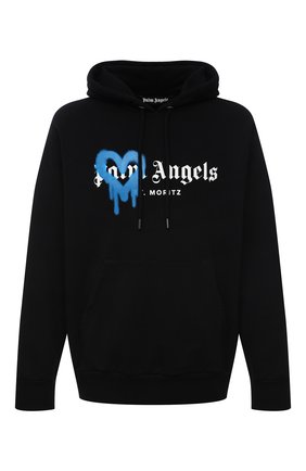 Мужской хлопковое худи PALM ANGELS черного цвета по цене 35400 руб., арт. PMBB003F21FLE0011045 | Фото 1 Мужской хлопковое худи PALM ANGELS черного цвета, арт. PMBB003F21FLE0011045 | Фото 1 (Длина (для топов): Стандартные; Рукава: Длинные; Материал внешний: Хлопок; Мужское Кросс-КТ: Худи-одежда; Принт: С принтом; Стили: Спорт-шик)