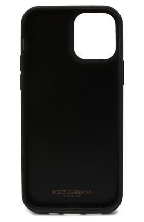 Кожаный чехол для iphone 12/12 pro DOLCE & GABBANA черно-белого цвета по цене 15150 руб., арт. BP2905/AQ276 | Фото 2 Кожаный чехол для iphone 12/12 pro DOLCE & GABBANA черно-белого цвета, арт. BP2905/AQ276 | Фото 2