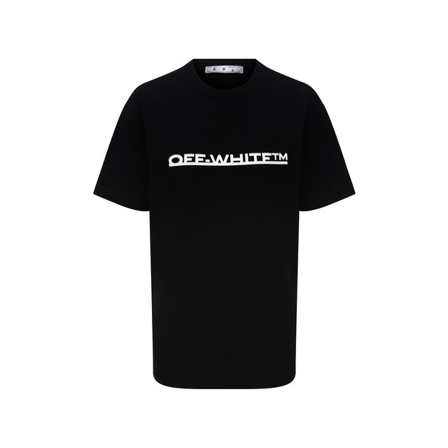 фото Хлопковая футболка off-white