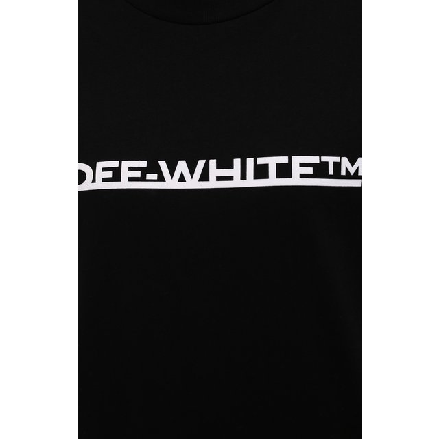 фото Хлопковая футболка off-white