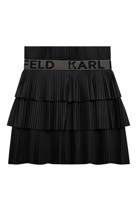Детская юбка KARL LAGERFELD KIDS черного цвета по цене 12100 руб., арт. Z13077 | Фото 2 Детская юбка KARL LAGERFELD KIDS черного цвета, арт. Z13077 | Фото 2 (Материал внешний: Синтетический материал; Ростовка одежда: 9 лет | 134 см, 12 лет | 152 см, 13 - 15 лет | 158 см, 5 лет | 110 см, 7 лет | 122 см)