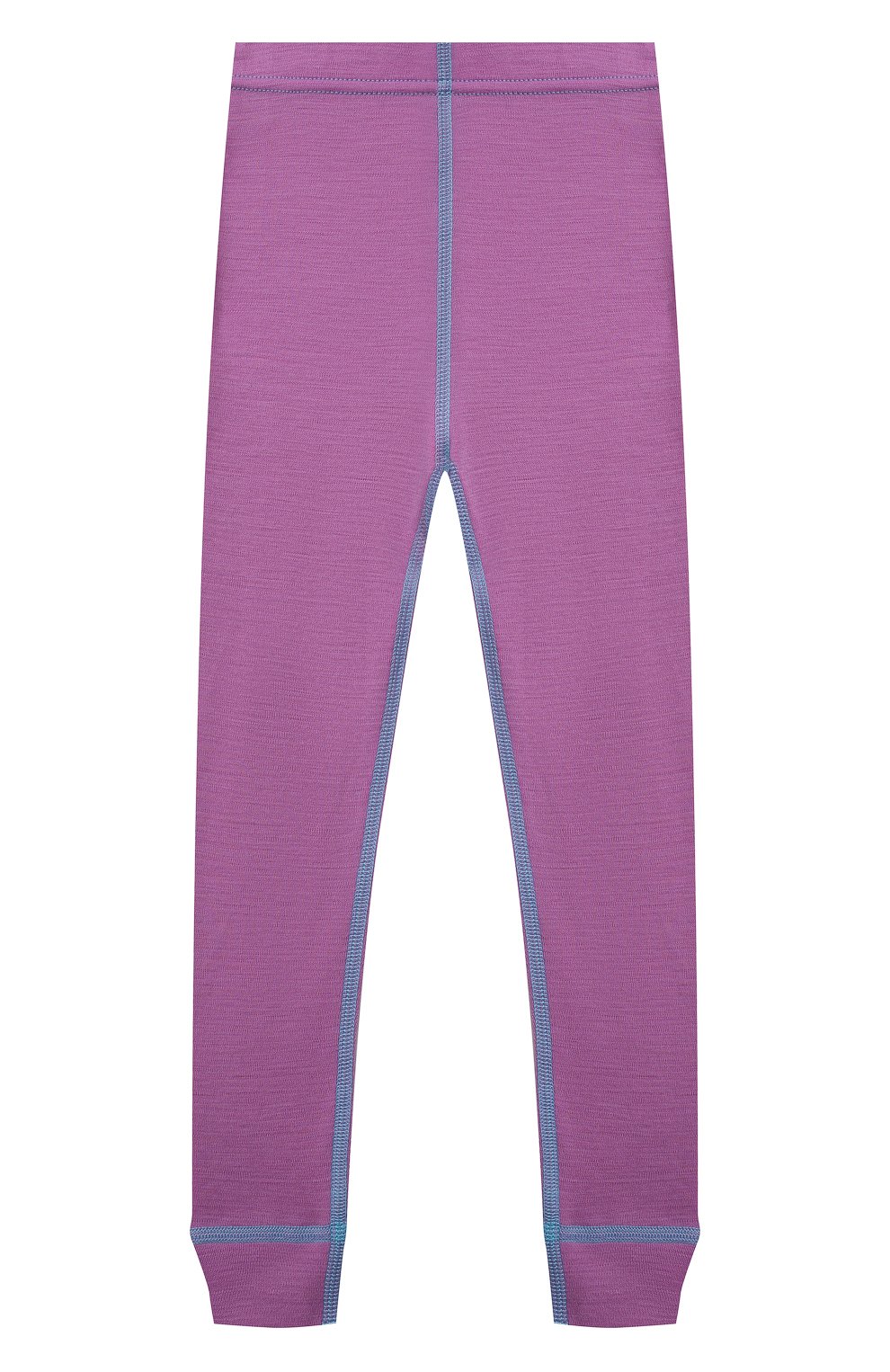 Детские шерстяные брюки NORVEG фиолетового цвета, арт. 4SU003RU-037. | Фото 1 (Материал внешний: Шерсть)