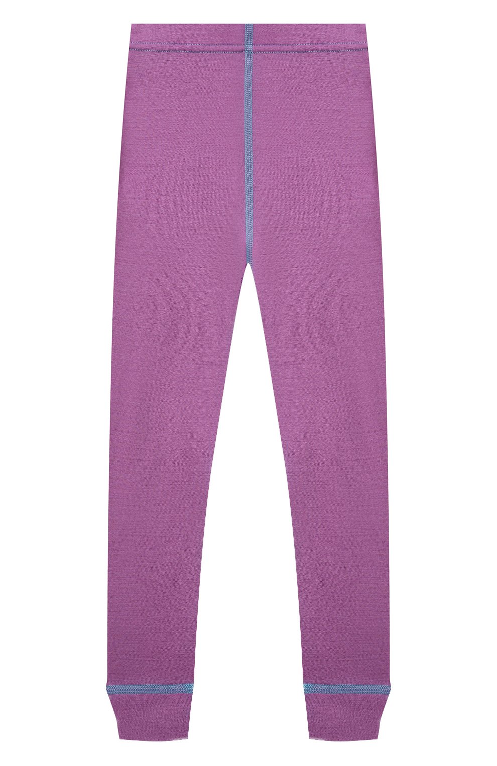 Детские шерстяные брюки NORVEG фиолетового цвета, арт. 4SU003RU-037. | Фото 2 (Материал внешний: Шерсть)