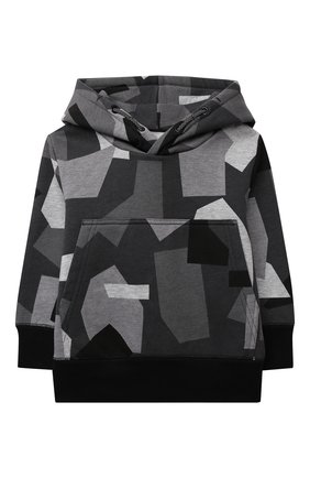 Детского комплект из худи и брюк STELLA MCCARTNEY серого цвета по цене 12250 руб., арт. 603574/SRJ07 | Фото 2 Детского комплект из худи и брюк STELLA MCCARTNEY серого цвета, арт. 603574/SRJ07 | Фото 2 (Рукава: Длинные; Материал внешний: Хлопок)