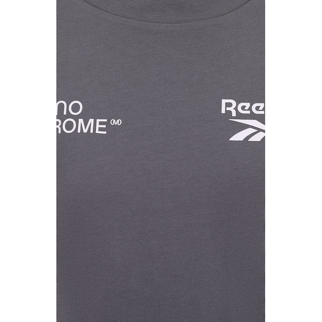 фото Хлопковая футболка reebok x monochrome reebok