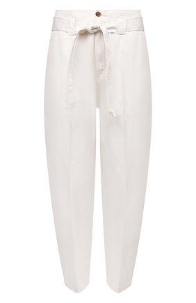 Женские хлопковые брюки POLO RALPH LAUREN кремвого цвета по цене 18900 руб., арт. 211847145 | Фото 1 Женские хлопковые брюки POLO RALPH LAUREN кремвого цвета, арт. 211847145 | Фото 1 (Материал внешний: Хлопок; Длина (брюки, джинсы): Укороченные; Женское Кросс-КТ: Брюки-одежда; Силуэт Ж (брюки и джинсы): Джоггеры; Стили: Кэжуэл)