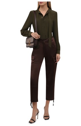 Женские брюки POLO RALPH LAUREN коричневого цвета по цене 45250 руб., арт. 211850751 | Фото 2 Женские брюки POLO RALPH LAUREN коричневого цвета, арт. 211850751 | Фото 2 (Материал внешний: Синтетический материал; Длина (брюки, джинсы): Стандартные, Укороченные; Женское Кросс-КТ: Брюки-одежда; Силуэт Ж (брюки и джинсы): Прямые; Стили: Гламурный)