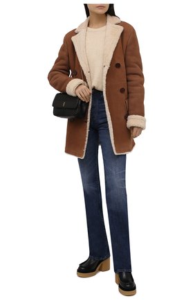 Женские кожаные ботильоны jamie CHLOÉ черного цвета по цене 86950 руб., арт. CHC21W525V4 | Фото 2 Женские кожаные ботильоны jamie CHLOÉ черного цвета, арт. CHC21W525V4 | Фото 2 (Подошва: Платформа; Материал внутренний: Натуральная кожа; Каблук высота: Высокий; Каблук тип: Устойчивый)