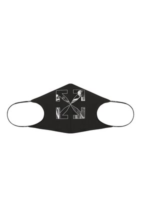 Мужская хлопковая маска для лица OFF-WHITE черного цвета по цене 13300 руб., арт. 0MRG003F21FAB003 | Фото 1 Мужская хлопковая маска для лица OFF-WHITE черного цвета, арт. 0MRG003F21FAB003 | Фото 1 (Материал: Текстиль, Хлопок; Мужское Кросс-КТ: Маска)