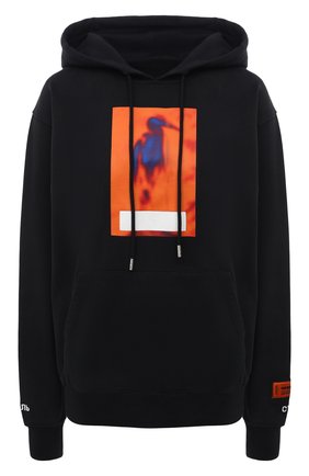 Женский хлопковое худи HERON PRESTON черного цвета по цене 35950 руб., арт. HWBB020F21JER0061022 | Фото 1 Женский хлопковое худи HERON PRESTON черного цвета, арт. HWBB020F21JER0061022 | Фото 1 (Материал внешний: Хлопок; Длина (для топов): Стандартные; Рукава: Длинные; Стили: Спорт-шик; Женское Кросс-КТ: Худи-одежда, Худи-спорт)