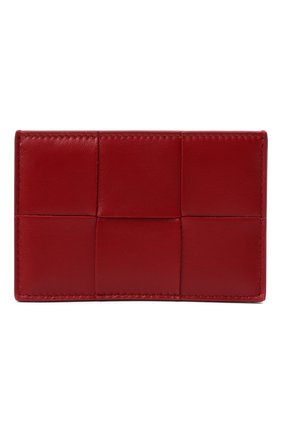 Женский кожаный футляр для кредитных карт BOTTEGA VENETA красного цвета по цене 19500 руб., арт. 651401/VCQC4 | Фото 1 Женский кожаный футляр для кредитных карт BOTTEGA VENETA красного цвета, арт. 651401/VCQC4 | Фото 1