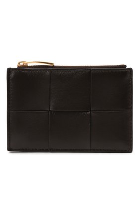 Женский кожаный футляр для кредитных карт BOTTEGA VENETA коричневого цвета по цене 30850 руб., арт. 651393/VCQC4 | Фото 1 Женский кожаный футляр для кредитных карт BOTTEGA VENETA коричневого цвета, арт. 651393/VCQC4 | Фото 1