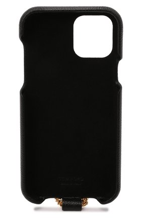Кожаный чехол для iphone 12 pro TOM FORD черного цвета по цене 39450 руб., арт. S0391T-LCL095 | Фото 2 Кожаный чехол для iphone 12 pro TOM FORD черного цвета, арт. S0391T-LCL095 | Фото 2