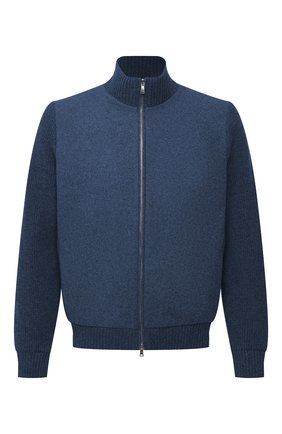 Мужской шерстяной кардиган FIORONI синего цвета по цене 110500 руб., арт. MTX23410E1 | Фото 1 Мужской шерстяной кардиган FIORONI синего цвета, арт. MTX23410E1 | Фото 1 (Материал внешний: Шерсть; Материал подклада: Купро; Мужское Кросс-КТ: Кардиган-одежда; Стили: Кэжуэл; Длина (для топов): Стандартные; Рукава: Длинные)