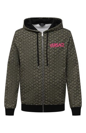 Мужской хлопковая толстовка VERSACE хаки цвета по цене 157500 руб., арт. 1002628/1A01929 | Фото 1 Мужской хлопковая толстовка VERSACE хаки цвета, арт. 1002628/1A01929 | Фото 1 (Длина (для топов): Стандартные; Материал внешний: Хлопок; Рукава: Длинные; Мужское Кросс-КТ: Толстовка-одежда; Стили: Спорт-шик)