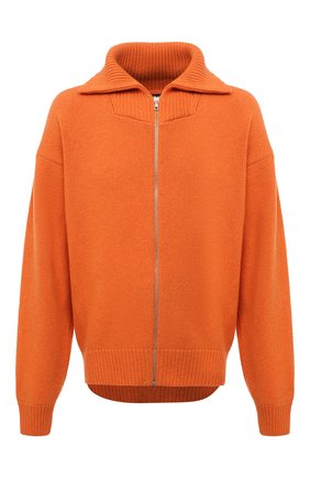 Мужской шерстяной кардиган PALM ANGELS оранжевого цвета по цене 65700 руб., арт. PMHA044F21KNI0016637 | Фото 1 Мужской шерстяной кардиган PALM ANGELS оранжевого цвета, арт. PMHA044F21KNI0016637 | Фото 1 (Материал внешний: Шерсть; Длина (для топов): Удлиненные; Рукава: Длинные; Мужское Кросс-КТ: Кардиган-одежда; Стили: Гранж; Shop in Shop M: Свитеры)