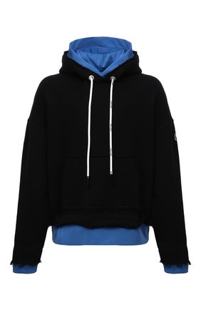 Мужской хлопковое худи PALM ANGELS черного цвета по цене 72650 руб., арт. PMBB109F21FLE0011001 | Фото 1 Мужской хлопковое худи PALM ANGELS черного цвета, арт. PMBB109F21FLE0011001 | Фото 1 (Материал внешний: Хлопок; Длина (для топов): Стандартные; Рукава: Длинные; Мужское Кросс-КТ: Худи-одежда; Стили: Спорт-шик; Принт: Без принта)