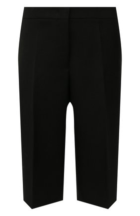 Женские шерстяные шорты JIL SANDER черного цвета по цене 62100 руб., арт. JSWT306113-WT201000 | Фото 1 Женские шерстяные шорты JIL SANDER черного цвета, арт. JSWT306113-WT201000 | Фото 1 (Материал подклада: Вискоза; Материал внешний: Шерсть; Длина Ж (юбки, платья, шорты): Миди; Стили: Минимализм; Женское Кросс-КТ: Шорты-одежда)