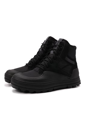 Мужские комбинированные кроссовки club c cleated mid REEBOK черного цвета по цене 10680 руб., арт. GX3762 | Фото 1 Мужские комбинированные кроссовки club c cleated mid REEBOK черного цвета, арт. GX3762 | Фото 1 (Материал внешний: Текстиль; Подошва: Массивная; Стили: Спорт)
