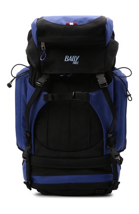 Мужской текстильный рюкзак bally hike BALLY синего цвета по цене 77500 руб., арт. BHU003/15 | Фото 1 Мужской текстильный рюкзак bally hike BALLY синего цвета, арт. BHU003/15 | Фото 1 (Материал: Текстиль; Размер: large)