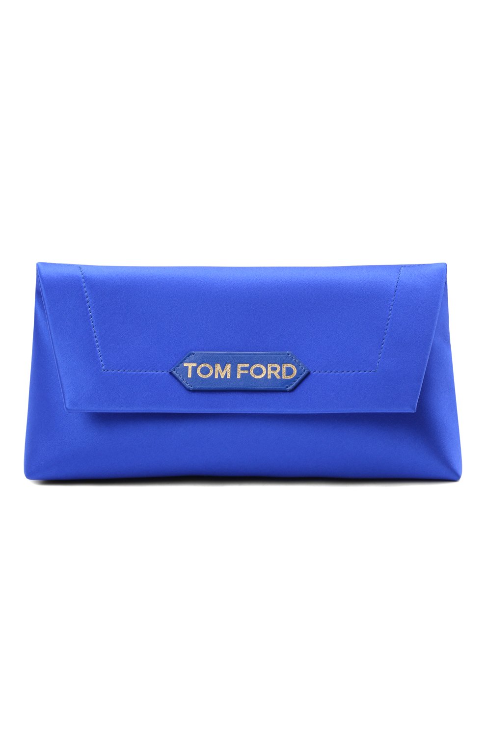 Женская сумка label small TOM FORD синего цвета, арт. L1504T-TSA005 | Фото 1 (Сумки-технические: Сумки top-handle; Материал: Текстиль; Размер: small)