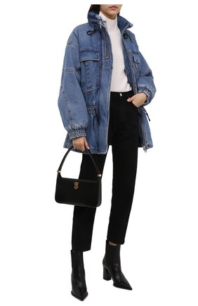Женская джинсовая куртка DENIM X ALEXANDER WANG синего цвета по цене 87350 руб., арт. 4DC4212021 | Фото 2 Женская джинсовая куртка DENIM X ALEXANDER WANG синего цвета, арт. 4DC4212021 | Фото 2 (Длина (верхняя одежда): До середины бедра; Материал внешний: Хлопок; Материал подклада: Синтетический материал; Рукава: Длинные; Стили: Кэжуэл; Кросс-КТ: Деним, Куртка)