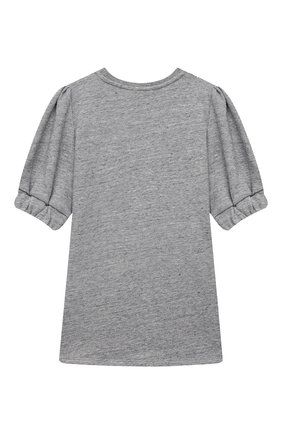 Детское хлопковое платье MARC JACOBS (THE) серого цвета по цене 12100 руб., арт. W12394 | Фото 2 Детское хлопковое платье MARC JACOBS (THE) серого цвета, арт. W12394 | Фото 2 (Материал внешний: Хлопок; Рукава: Короткие; Девочки Кросс-КТ: Платье-одежда; Случай: Повседневный; Ростовка одежда: 9 лет | 134 см, 12 лет | 152 см, 2 года | 92 см, 3 года | 98 см, 4 года | 104 см, 5 лет | 110 см, 7 лет | 122 см)