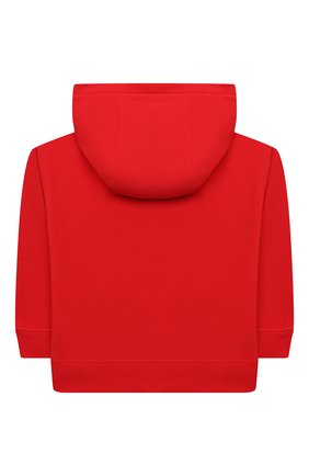 Детский хлопковая толстовка MARC JACOBS (THE) красного цвета по цене 9810 руб., арт. W25501 | Фото 2 Детский хлопковая толстовка MARC JACOBS (THE) красного цвета, арт. W25501 | Фото 2 (Рукава: Длинные; Материал внешний: Хлопок; Мальчики Кросс-КТ: Толстовка-одежда)