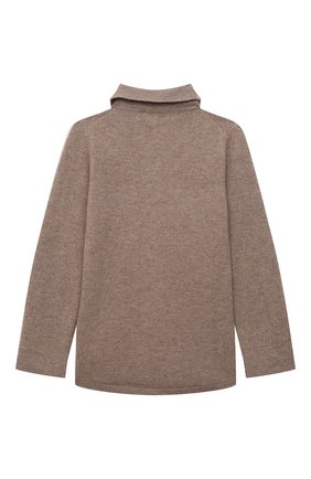 Детский кашемировый кардиган GIORGETTI CASHMERE бежевого цвета по цене 28100 руб., арт. MB1812/2A-6A | Фото 2 Детский кашемировый кардиган GIORGETTI CASHMERE бежевого цвета, арт. MB1812/2A-6A | Фото 2 (Материал внешний: Кашемир, Шерсть; Рукава: Длинные; Девочки Кросс-КТ: Кардиган-одежда; Ростовка одежда: 6 лет | 116 см)