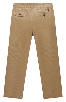 Детские хлопковые брюки POLO RALPH LAUREN бежевого цвета по цене 8615 руб., арт. 323851593 | Фото 2 Детские хлопковые брюки POLO RALPH LAUREN бежевого цвета, арт. 323851593 | Фото 2 (Материал внешний: Хлопок; Мальчики Кросс-КТ: Брюки-одежда)