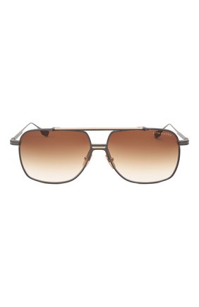 Мужские солнцезащитные очки DITA коричневого цвета, арт. ALKAMX/03 | Фото 3 (Тип очков: С/з; Очки форма: Авиаторы; Оптика Гендер: оптика-мужское)