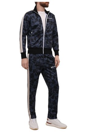 Мужской толстовка PALM ANGELS серо-голубого цвета по цене 39950 руб., арт. PMBD001F21FAB0041001 | Фото 2 Мужской толстовка PALM ANGELS серо-голубого цвета, арт. PMBD001F21FAB0041001 | Фото 2 (Материал внешний: Синтетический материал; Длина (для топов): Стандартные; Рукава: Длинные; Мужское Кросс-КТ: Толстовка-одежда; Стили: Спорт-шик)