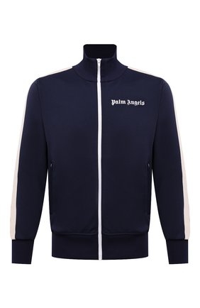 Мужской толстовка PALM ANGELS темно-синего цвета по цене 39950 руб., арт. PMBD001F21FAB0024601 | Фото 1 Мужской толстовка PALM ANGELS темно-синего цвета, арт. PMBD001F21FAB0024601 | Фото 1 (Длина (для топов): Стандартные; Материал внешний: Синтетический материал; Рукава: Длинные; Мужское Кросс-КТ: Толстовка-одежда; Стили: Спорт-шик; Shop in Shop M: Толстовки)
