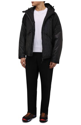Мужские комбинированные ботинки bally hike BALLY коричневого цвета по цене 59800 руб., арт. BHM001-T/32 | Фото 2 Мужские комбинированные ботинки bally hike BALLY коричневого цвета, арт. BHM001-T/32 | Фото 2 (Подошва: Плоская; Материал внешний: Текстиль; Материал внутренний: Текстиль; Мужское Кросс-КТ: Ботинки-обувь, Хайкеры-обувь)