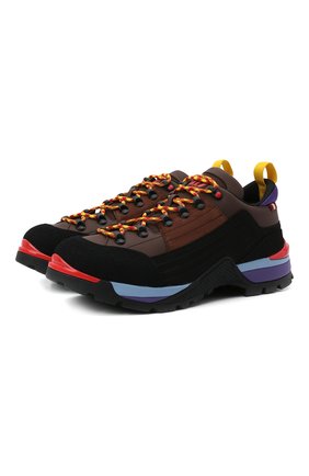 Мужские комбинированные ботинки bally hike BALLY коричневого цвета по цене 54250 руб., арт. BHM002/22 | Фото 1 Мужские комбинированные ботинки bally hike BALLY коричневого цвета, арт. BHM002/22 | Фото 1 (Материал внутренний: Текстиль; Подошва: Массивная; Мужское Кросс-КТ: Ботинки-обувь, Хайкеры-обувь)