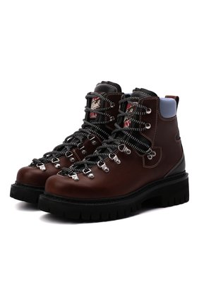 Мужские кожаные ботинки DSQUARED2 коричневого цвета по цене 64650 руб., арт. ABM0088 12900358 | Фото 1 Мужские кожаные ботинки DSQUARED2 коричневого цвета, арт. ABM0088 12900358 | Фото 1 (Материал внутренний: Натуральная кожа; Подошва: Массивная; Каблук высота: Высокий; Мужское Кросс-КТ: Ботинки-обувь, Хайкеры-обувь)