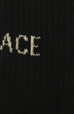 Мужские хлопковые носки VERSACE черного цвета по цене 6810 руб., арт. 1002630/1A01922 | Фото 2 Мужские хлопковые носки VERSACE черного цвета, арт. 1002630/1A01922 | Фото 2 (Материал внешний: Хлопок; Кросс-КТ: бельё)