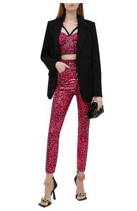 Женский бра-топ DOLCE & GABBANA фуксия цвета по цене 66200 руб., арт. F7X19T/FSRNH | Фото 2 Женский бра-топ DOLCE & GABBANA фуксия цвета, арт. F7X19T/FSRNH | Фото 2 (Длина (для топов): Укороченные; Материал подклада: Синтетический материал; Материал внешний: Синтетический материал; Стили: Гламурный)